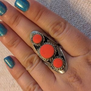 Adjustable boho ring